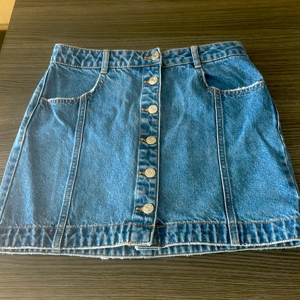 Denim skirt Pull & Bear medium size 28